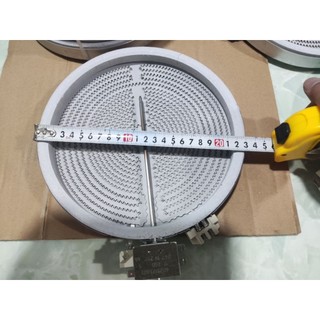 Mâm Quang Hồng Ngoại Bếp Điện Từ Đôi Bluestone ICB-6911 / ICB-6919 Size 23cm – 2 Vòng Nhiệt – Có Cảm Biến – Chính Hãng