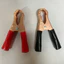 Combo 2 kẹp đồng ắc quy Đỏ+ Đen loại tốt đủ cỡ 50A, 150A, 200A chắc chắn