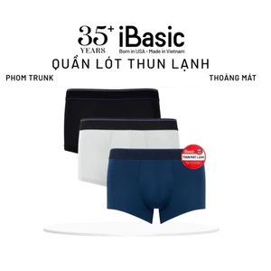 Combo 3 Quần lót nam iBasic trunk poly iBasic PANM121