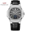 Đồng Hồ Nam Chính Hãng I&W Carnival 735G1-D5 Mặt Màu Xanh Tiffany Full Box Chống Nước Kính Sapphire