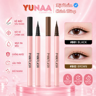 [Y095] Bút kẻ mắt Pinkflash - Dạng lỏng - Nhanh khô - Chất lì chống nước lâu trôi 30g