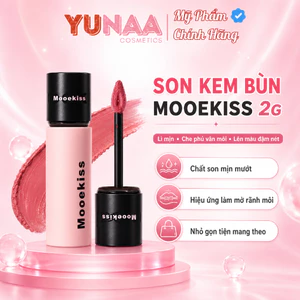 Son kem bùn MOOEKISS - Size 2g - Không gây khô mô. Giữ Ẩm, Sáng Tone Da