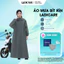 Áo mưa bít LADICARE kiểu kín toàn thân vải da cá chống thấm cao cấp phù hợp cho cả nam nữ đi xe máy