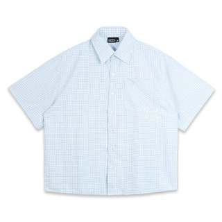 ÁO SWE GRID WORK SHIRT - BLUE