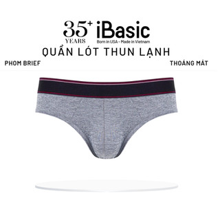 Combo 4 Quần lót nam iBasic brief tam giác thun lạnh thoáng khí PANM144
