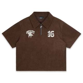 ÁO SWE CORDUROY SHIRT - BROWN