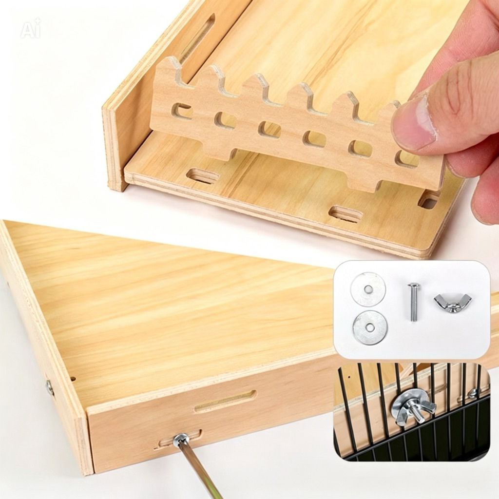 Gác Lửng Hamster Bằng Gỗ Giá Rẻ