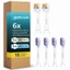 Combo 6 Đầu Bàn Chải 9pmcare Tương Thích Philips Sonicare (2 AIO Sạch Sâu & 4 US Siêu Mềm)