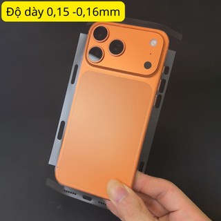 Miếng dán lưng ppf 17prromax 16promax 15promax 14promax 13promax 12promax