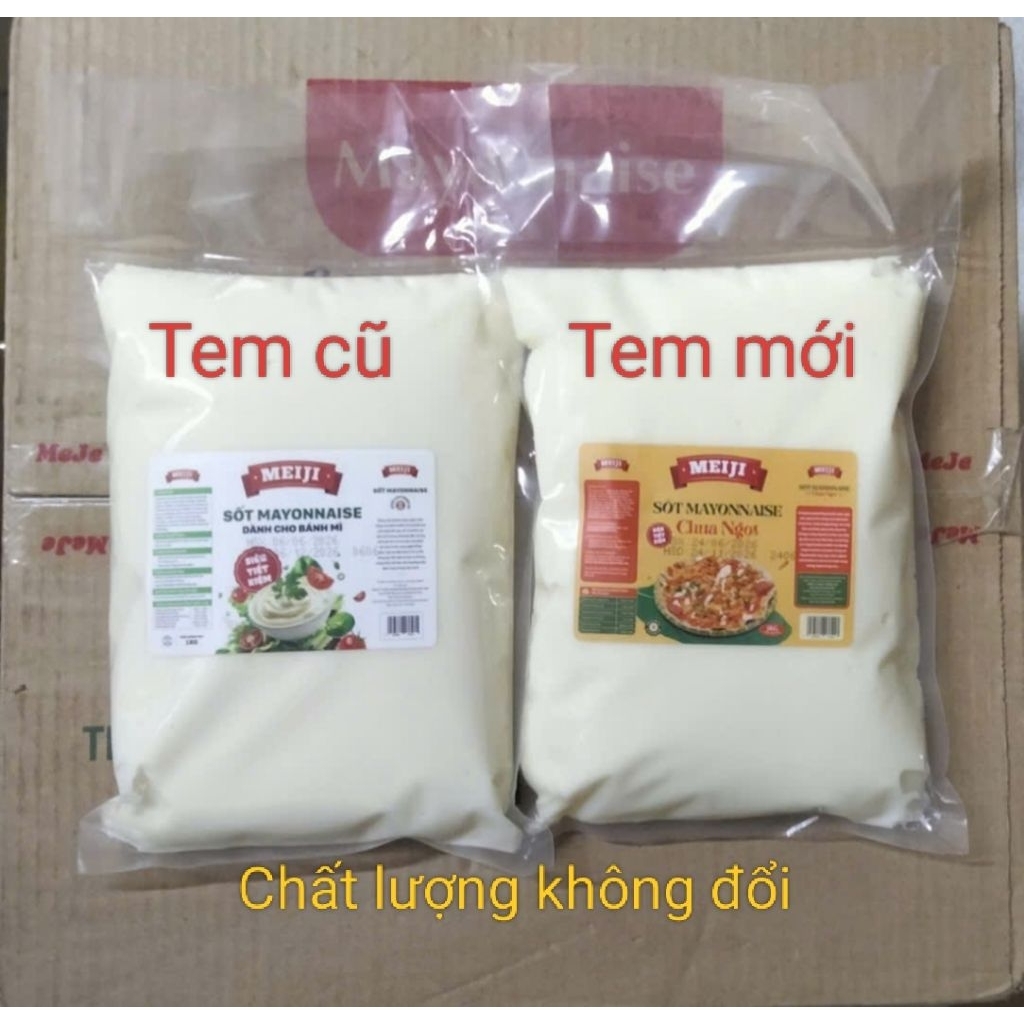 Sốt mayonnaise MEJI ( SIÊU TIẾT KIỆM) gói 1kg