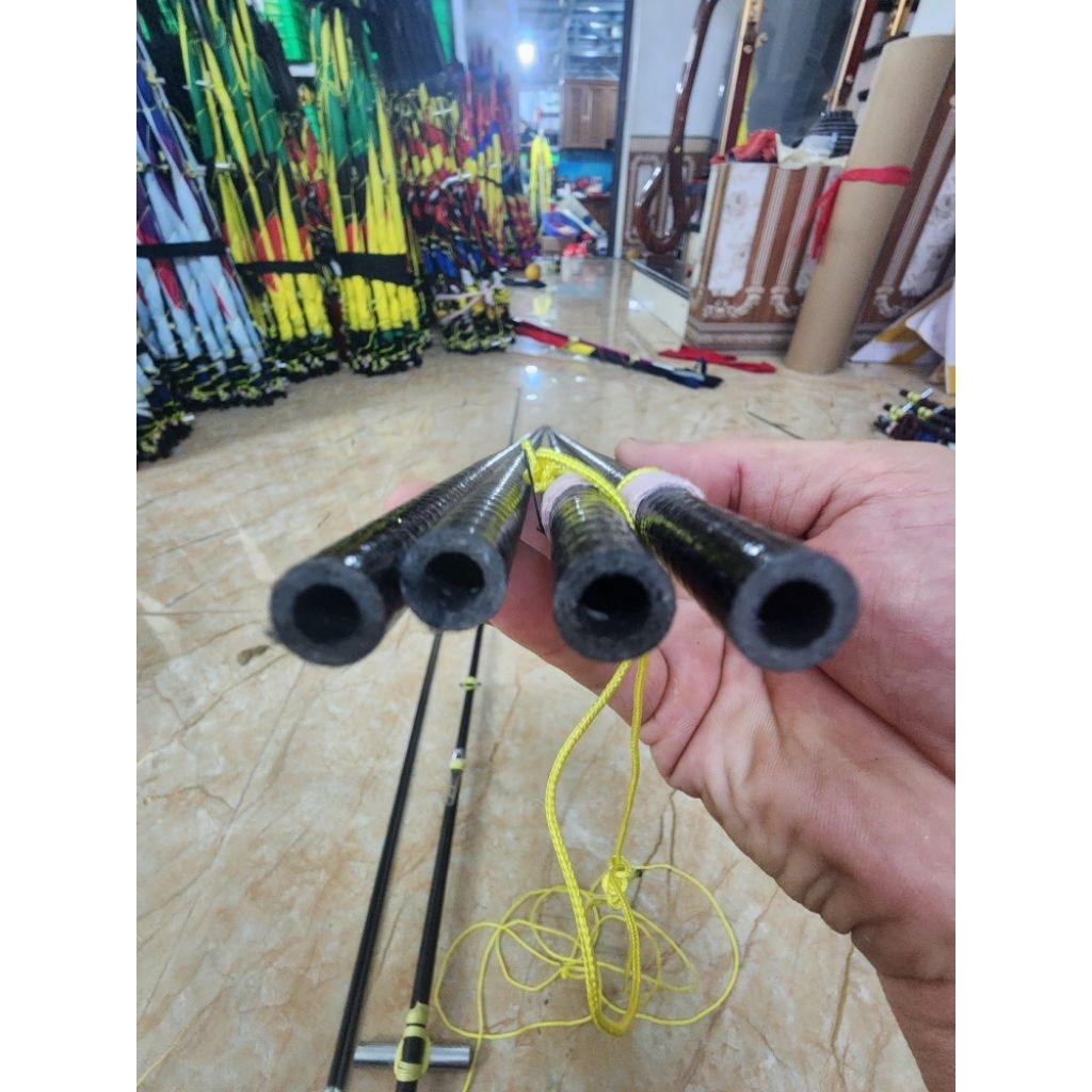 😍 KHUNG DIỀU 2M ĐUÔI CÁ NAN CÁI BUỘC NAN TÍM