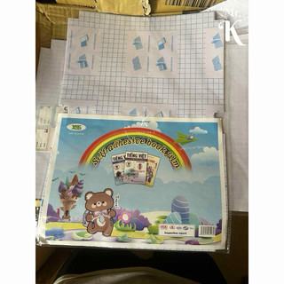 VPP - Bìa Bao DECAL 30x43CM [Tặng Kèm 10 Ô Nhãn]