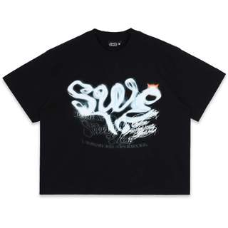 ÁO SWE AFTERIMAGE BOXY TEE - BLACK