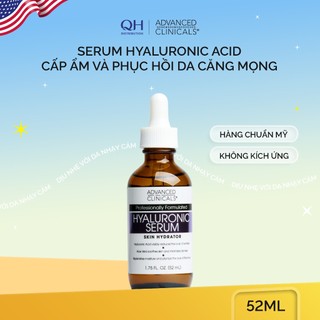 Serum HA Dưỡng Ẩm Sâu Giúp Phục Hồi Da Căng Mọng Advanced Clinicals 52ml