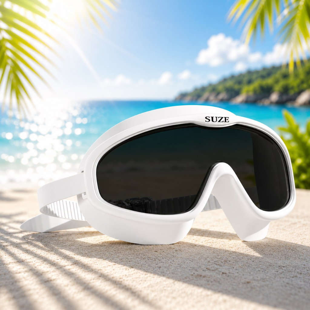 Kính Bơi SUZE - JIEHU - Snow Swim Góc Nhìn Siêu Rộng | Chống Nước Chống Tia UV Chống Mờ Tốt | Cho Người Lớn Trẻ Em
