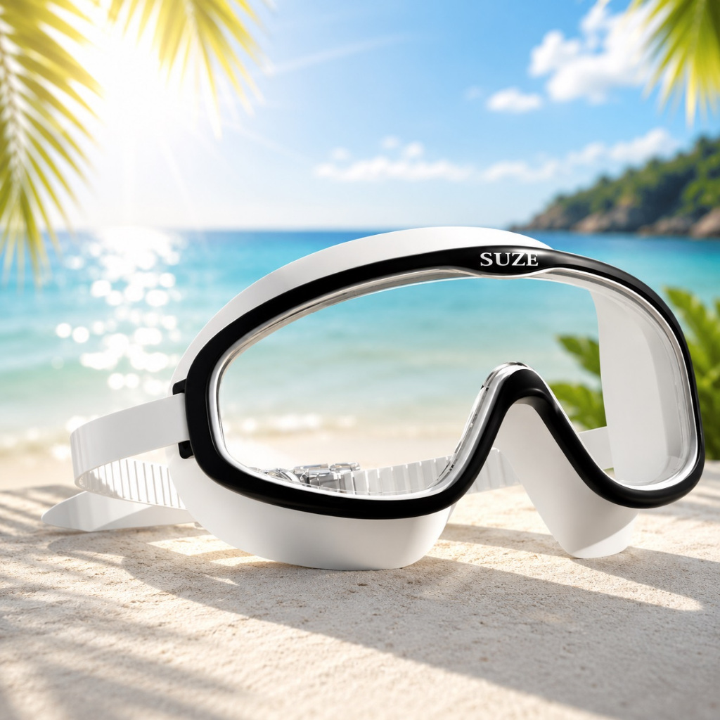 Kính Bơi SUZE - JIEHU - Snow Swim Góc Nhìn Siêu Rộng | Chống Nước Chống Tia UV Chống Mờ Tốt | Cho Người Lớn Trẻ Em