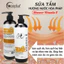 Sữa tắm nước hoa Pháp Hoang Dung Cosmetics bổ sung Vitamin E dưỡng ẩm mịn màng cho mọi loại da 800ml