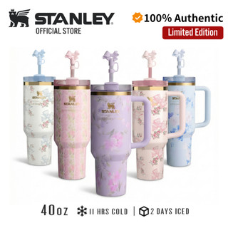 [ Chính Hãng ]Stanley 1913 x LoveShackFancy Holiday Quencher® H2.0 FlowState™ Tumbler | 40 OZ, 20 OZ