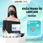 Khẩu trang 5D Mask Ladicare cao cấp, lọc bụi PM2.5, kháng khuẩn, form vừa vặn, êm ái