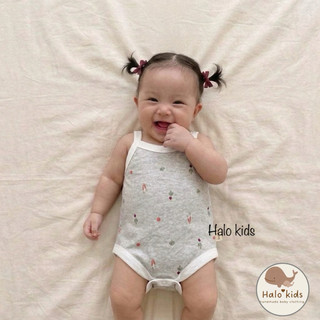 Body hai dây chất liệu thun tăm cotton mềm mát cho bé