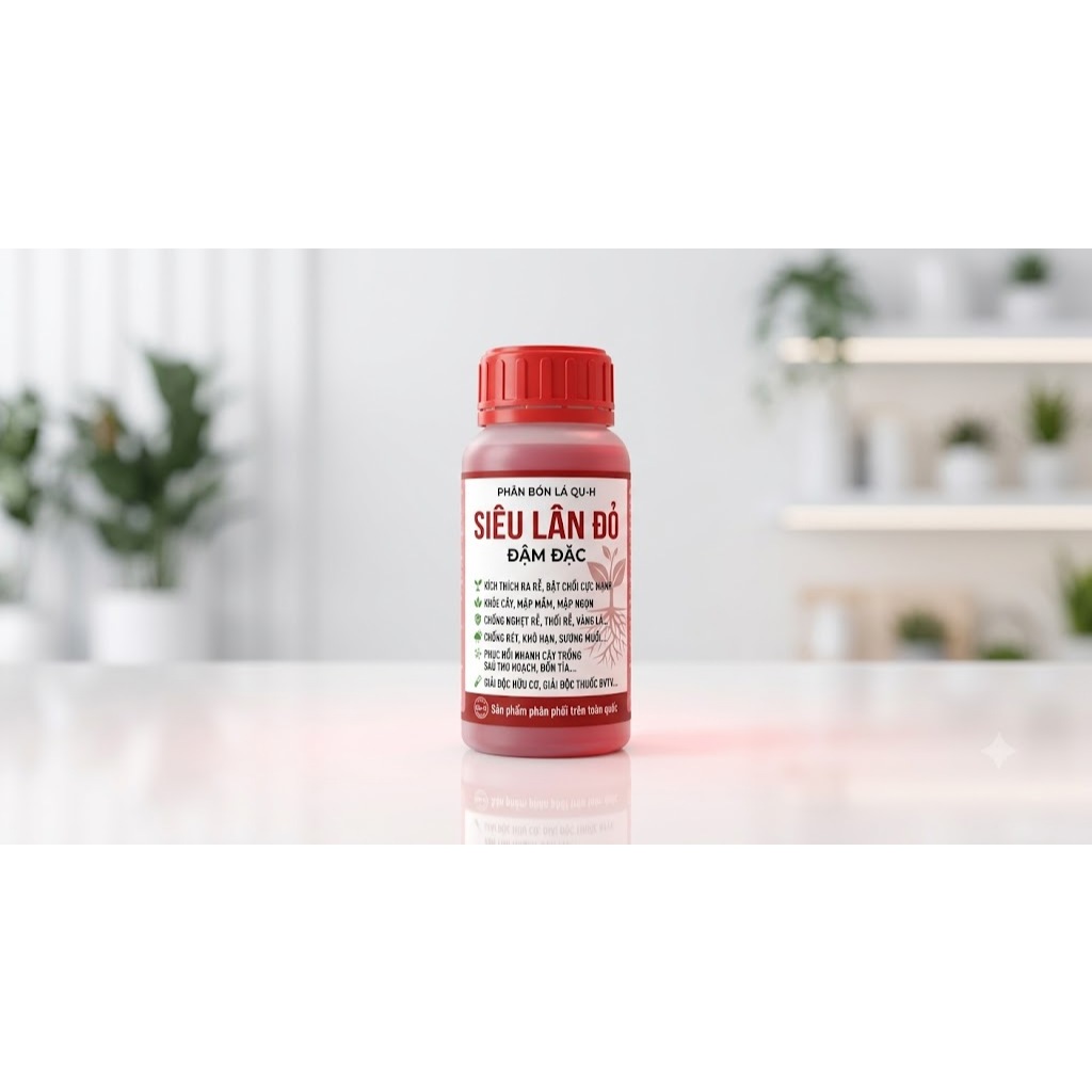 [CHÍNH HÃNG] Phân Bón Lá Lân Đỏ Đậm Đặc QT18 - Kích Rễ Khỏe, Mập Mầm, Đâm Chồi, Phục Hồi Cây Suy Yếu