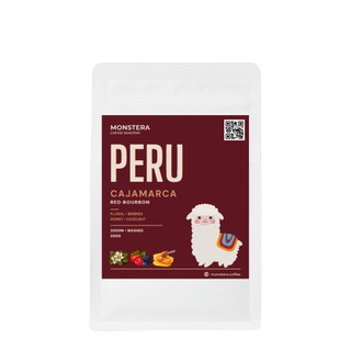 Peru – Cajamarca Red Bourbon -  Nguyên hạt - Monstera Roastery