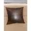 Gối trần kẻ ngang, gối decor, gối tựa lưng, gối ôm chất liệu Da Cleo cao cấp.