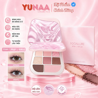 [Y347] Bảng phấn mắt FOCALLURE 9.6g - sắc tố cao, dưỡng ẩm, không nhòe, lâu trôi, chống nước
