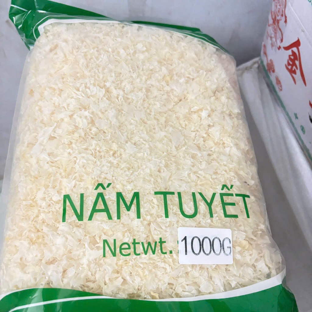 Nấm Tuyết Vụn, Ngân Nhĩ Khô Vụn Trắng, Đẹp Nấu Chè Dưỡng Nhan...