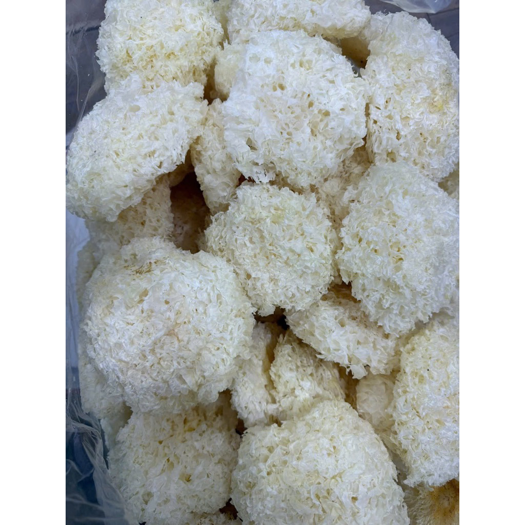 Nấm Tuyết (Ngân Nhĩ) Nguyên Bông Không Vụn Nát, Dùng Nấu Chè, Làm Súp Cực Kỳ Ngon