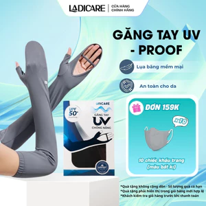 Găng Tay Chống Nắng UNICARE, Dài Tay Lụa Lạnh Mềm Mại, Che Phủ Toàn Tay, Nam Nữ, Chống Tia UV Siêu Hiệu Quả