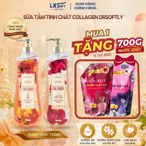 Sữa Tắm Tinh Chất Collagen DrSoftly Hương Nước Hoa - Sạch Sâu, Dưỡng Da Mềm Mại, Lưu Hương Dài Lâu