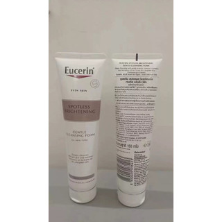 Eucerin - Sữa Rửa Mặt Eucerin Tạo Bọt Làm Sáng Da 150gr Even Skin Spotless Brightening Gentle Cleansing Foam