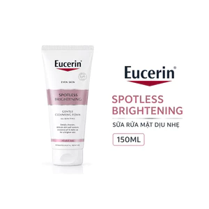Eucerin - Sữa Rửa Mặt Eucerin Tạo Bọt Làm Sáng Da 150gr Even Skin Spotless Brightening Gentle Cleansing Foam