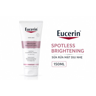 Eucerin - Sữa Rửa Mặt Eucerin Tạo Bọt Làm Sáng Da 150gr Even Skin Spotless Brightening Gentle Cleansing Foam