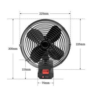 Quạt Pin Tích Điện Lồng Sắt MAKITA, Đế Pin 21V - 2 Mức Gió, 8 Inch Làm Mát Cực Nhanh Siêu Hot