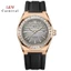 Đồng Hồ Nam Chính Hãng I&W Carnival 733G-S6 Dây Cao Su Chống Nước Kính Sapphire (Máy Cơ Tự Động)