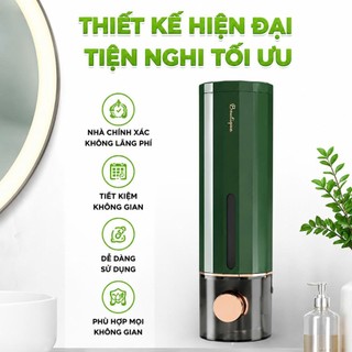 Hộp Đựng Nước Rửa Tay Treo Tường Ấn Nhả Thông Minh GD83 - Bình Đựng Nước Sữa Tắm Gắn Tường 500ml