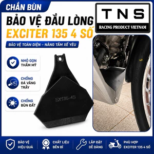 Chắn bùn trước Exciter 135 4 số bảo vệ đầu lòng cổ pô Ex135/Ex Nhỏ