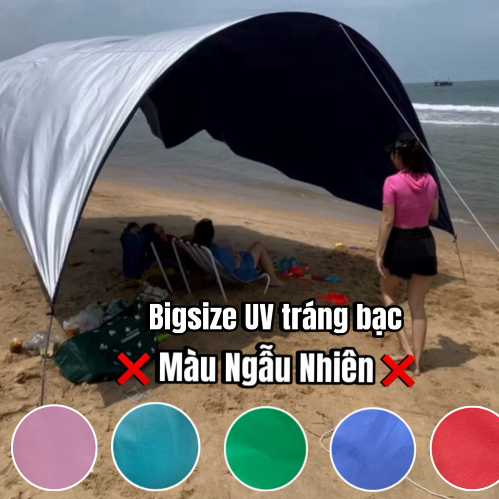 Lều bay che nắng tắm biển BIGSIZE LOẠI CHỐNG UV / LOẠI ĐẶC BIỆT SIÊU TO KHỔNG LỒ