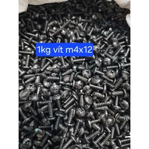 vít cụt m4x12 4x16 và kẹp thô 4 kẹp mịn 4 phụ tùng phụ kiện cho xe máy chất lượng cao
