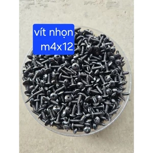 vít nhọn m4x12 đen vít yếm các dòng xe máy HĐ và YA dream cúp wave sirius jupiter taurus