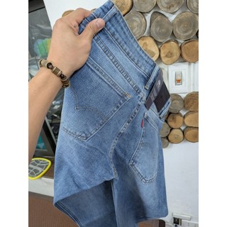 quần jean nam dáng đứng denim nhật bản có giãn thoải mái tôn dáng