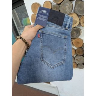 quần jean nam dáng đứng denim nhật bản có giãn thoải mái tôn dáng