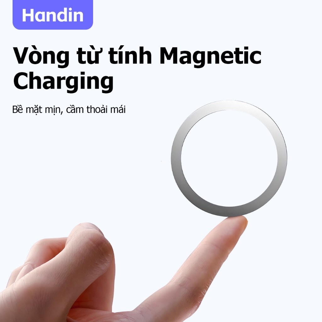 Handin 0.4mm vòng điện từ, sạc hỗ trợ