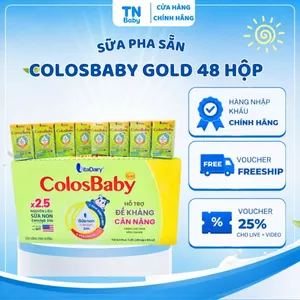 Sữa Uống Dinh Dưỡng Colosbaby Gold Pha Sẵn Thùng 48 Hộp - TN Baby