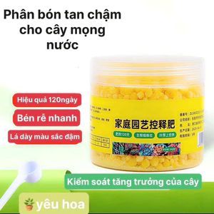 Phân bón tan chậm cho cây trong chậu hộp 200g cho xương rồng , sen đá , các cây mọng nước