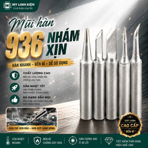 Mũi Hàn 936 Không Chứa Chì Nhám Bề Mặt Chất Lượng Tốt
