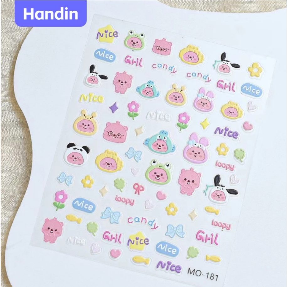 Handin Comic Stickers không thấm nước và chống mài mòn