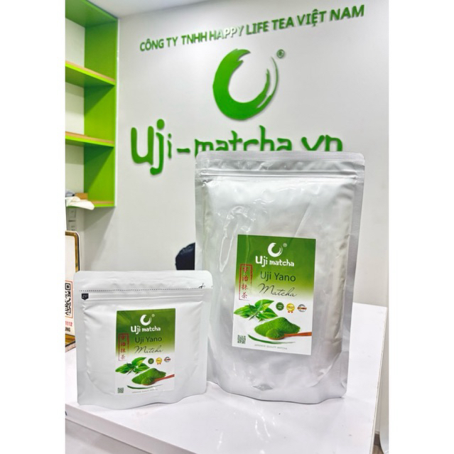 Bột Matcha UJI YANO nguyên chất 500GR - tặng 1 gói 10g